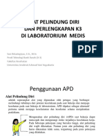 APD Dan Perlengkapan K3 Di Laboratorium Medis