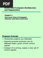 ECEG-3202 Computer Architecture and Organization: Top Level View of Computer Function and Interconnection