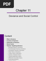 Ch11 - Deviance and Social Control