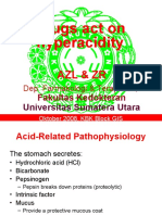 Drugs Act On Hyper Acidity