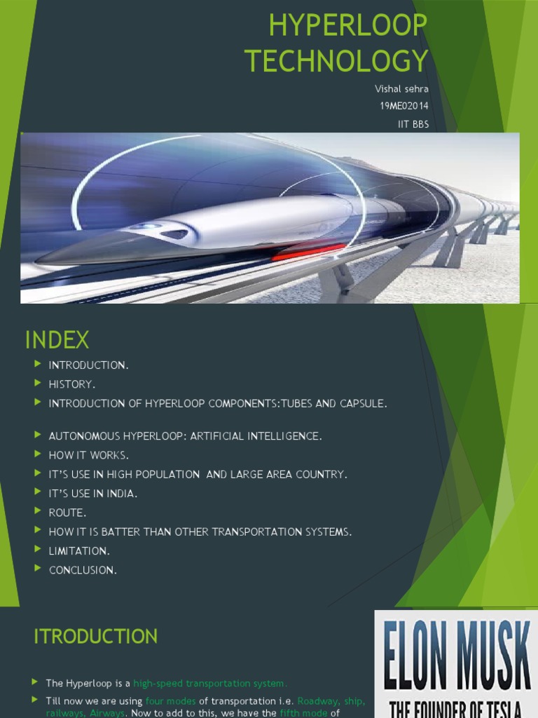 Hyperloop Technology | PDF | Hyperloop | Transport