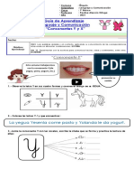 Guía Consonates Y y X