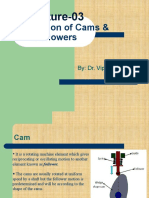 Introduction & Classification of Cams & Followers by Ramniwas Singh Lecture 03