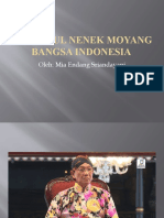 Asal-Usul Nenek Moyang Bangsa Indonesia
