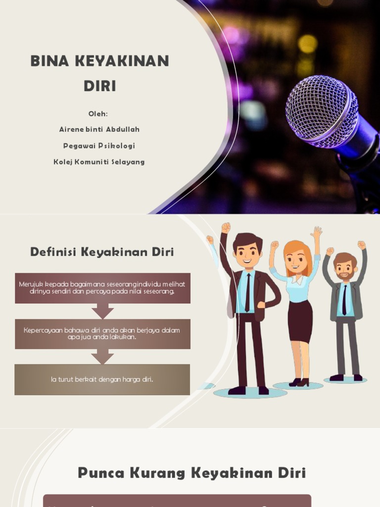 Kecantikan dan Keyakinan Diri – Sambungan