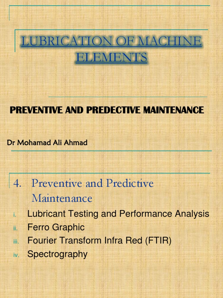 Chapter 4 - Preventive and Predictive Maintenance | PDF | Infrared ...