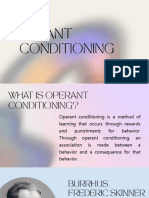 Operant Conditioning (Note Review)