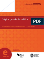 Pons, C.; Rosenfeld, R. y Smith, C. Lógica Para Informática