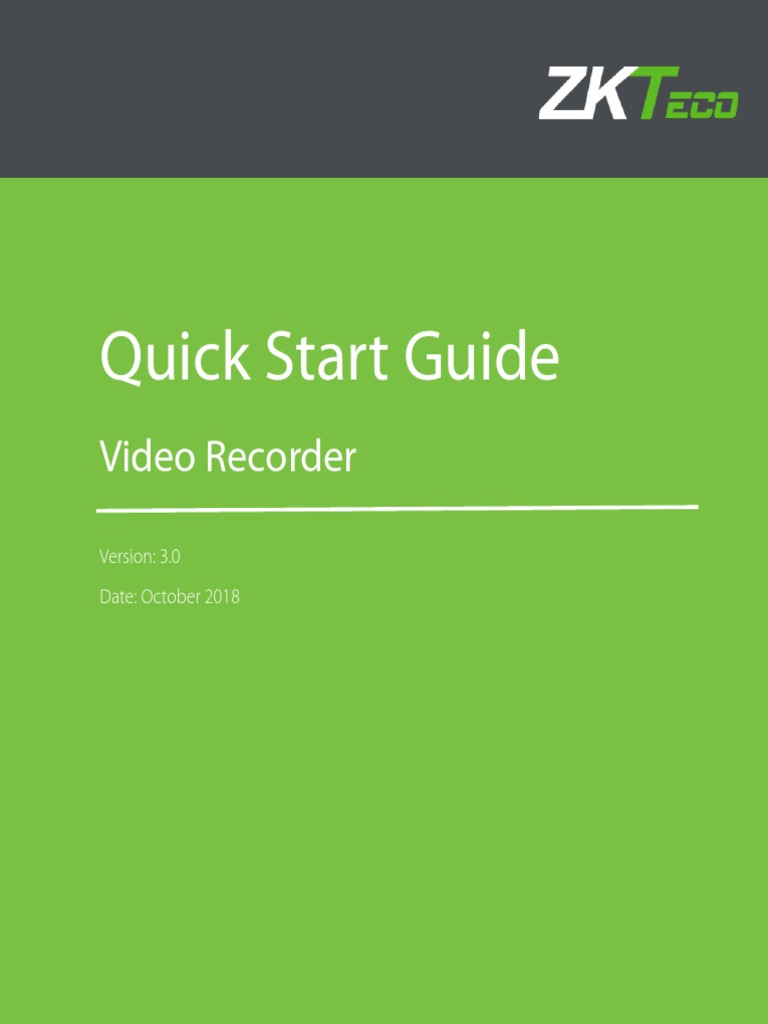 Quick Start Guide for DVR Installation | PDF | Ip Address | Hypertext ...