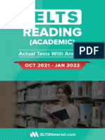 Ielts Reading Actual Tests With Suggested Answers Oct 2021 J
