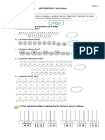 2º GUIA MATEMATICA  1º BASICO 2021