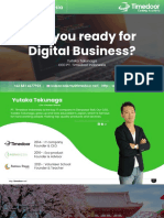 Are You Ready For Digital Business?: Pitchdeck
