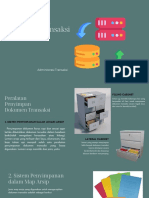 Peralatan Penyimpanan Dokumen Transaksi