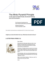051104 the Minto Pyramid Principle