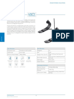 Pro-Flex XC: User Information Foot Information