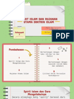 Kelompok 7 - Spirit Islam Dan Rujukan Utama Doktrin Islam