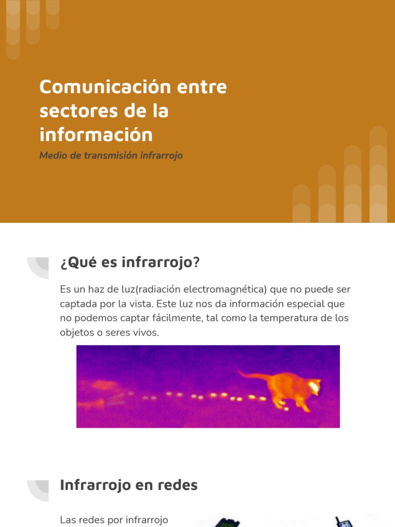 Comunicación por Infrarrojo en Redes | PDF | Infrarrojo | Ligero