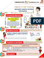 Elaboramos Nuestra Cartilla Informativa: Presentación/Motivación