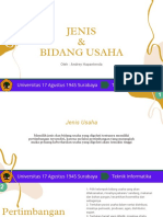 03 Jenis Dan Bidang Usaha