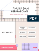 Kel 5 - Manusia Dan Pengabdian