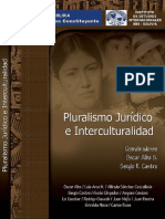 Pluralismo Juridico e Interculturalidad