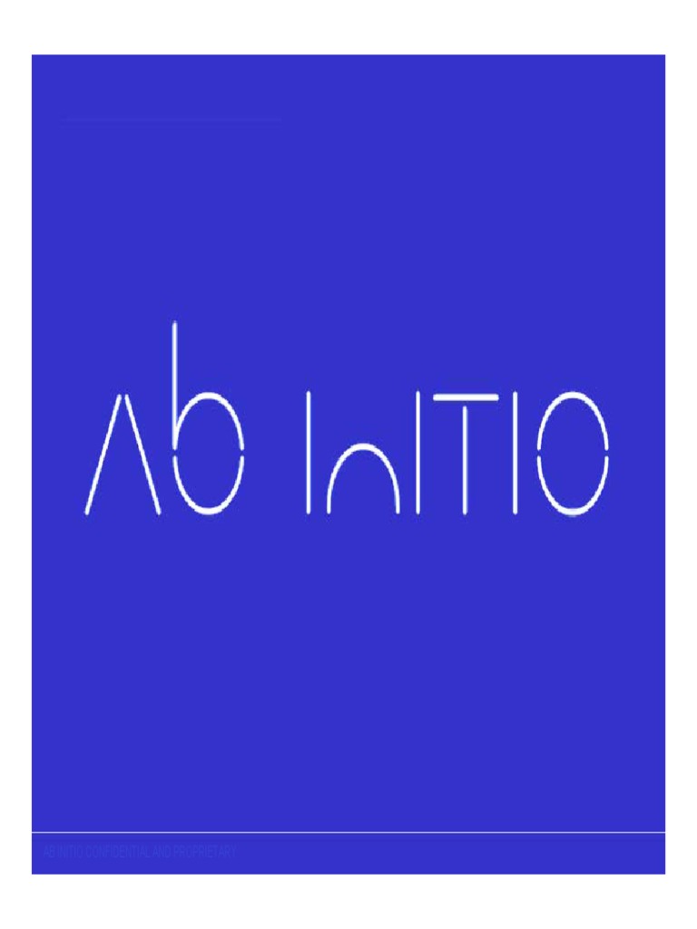 Ab Initio | PDF | File Format | Metadata