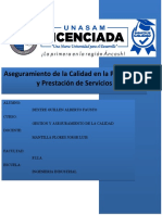 Aseguramiento de La Calidad Casos Practicos