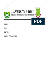 Name Tag Universitas Riau