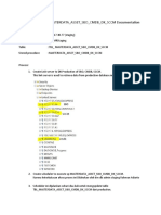 Dokumentasi SQL Store Procedure MasterData