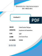 Unidad II Estructura y Funcionamiento de La CPU