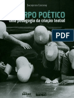 Corpo Poetico, O - LECOQ, Jacques (206p)