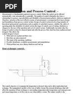 Control scheme of distillation column