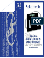 Manual da balança relaxmedic bd206