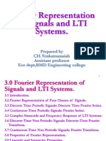 Fourier Representation of Signals and LTI Systems