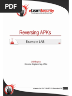 Reversing Apks: Example Lab