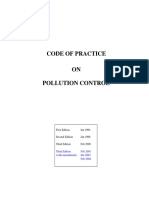 Code of Practice on Pollution Control (2000 Edition
