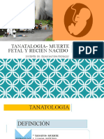 Tanatología fetal y recién nacido