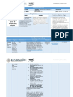 Plantilla Para Planeación Didáctica U3