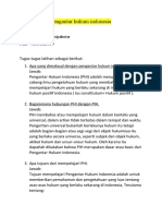 Pengantar Hukum Indonesia B1a121039