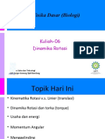 Kuliah Dinamika Rotasi