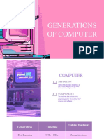 Generations of Computer