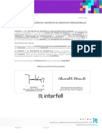 Carta - Culminación - VV Investments S.A.S - Edward Rubén Abreu Delgado