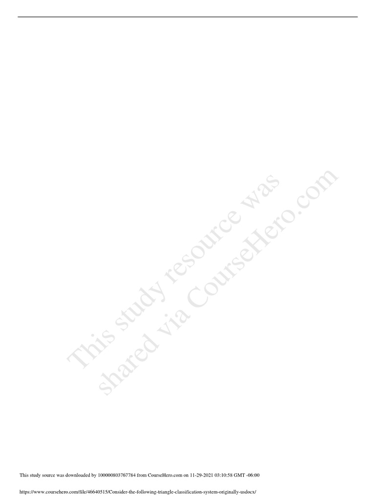 Triangle Classification System Analysis | PDF | Triangle | Elementary ...