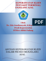 Askep Penyakit Terminal Dan Menjelang Ajal Ok