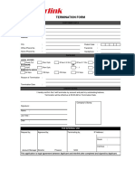 Form Terminated PDF