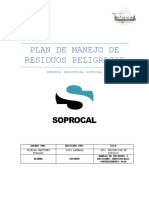 PLAN DE MANEJO RESPEL - SOPROCAL Listo