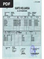 Blanko KK Kosong ASLI | PDF