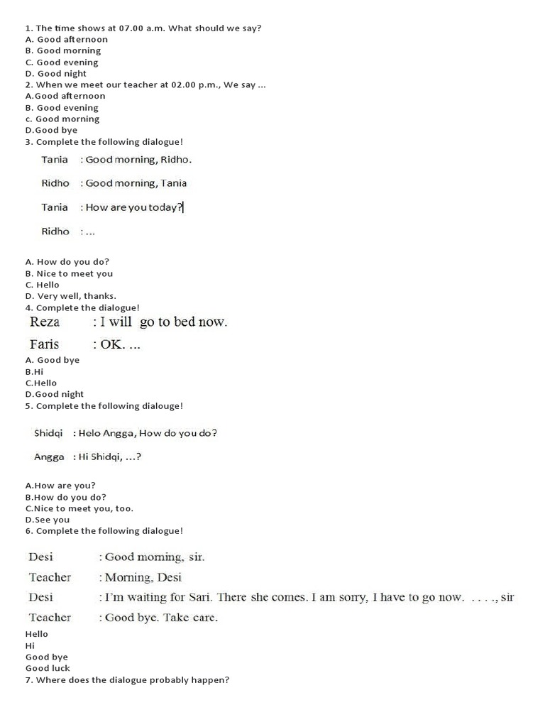 Soal Kelas 7 | PDF | Career & Growth | Language Arts & Discipline