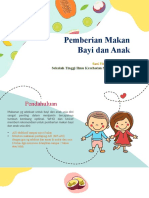 Pemberian Makan Bayi Dan Anak (Lengkap)