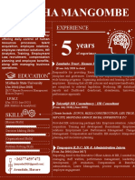 Downloadable Morden HR CV Template